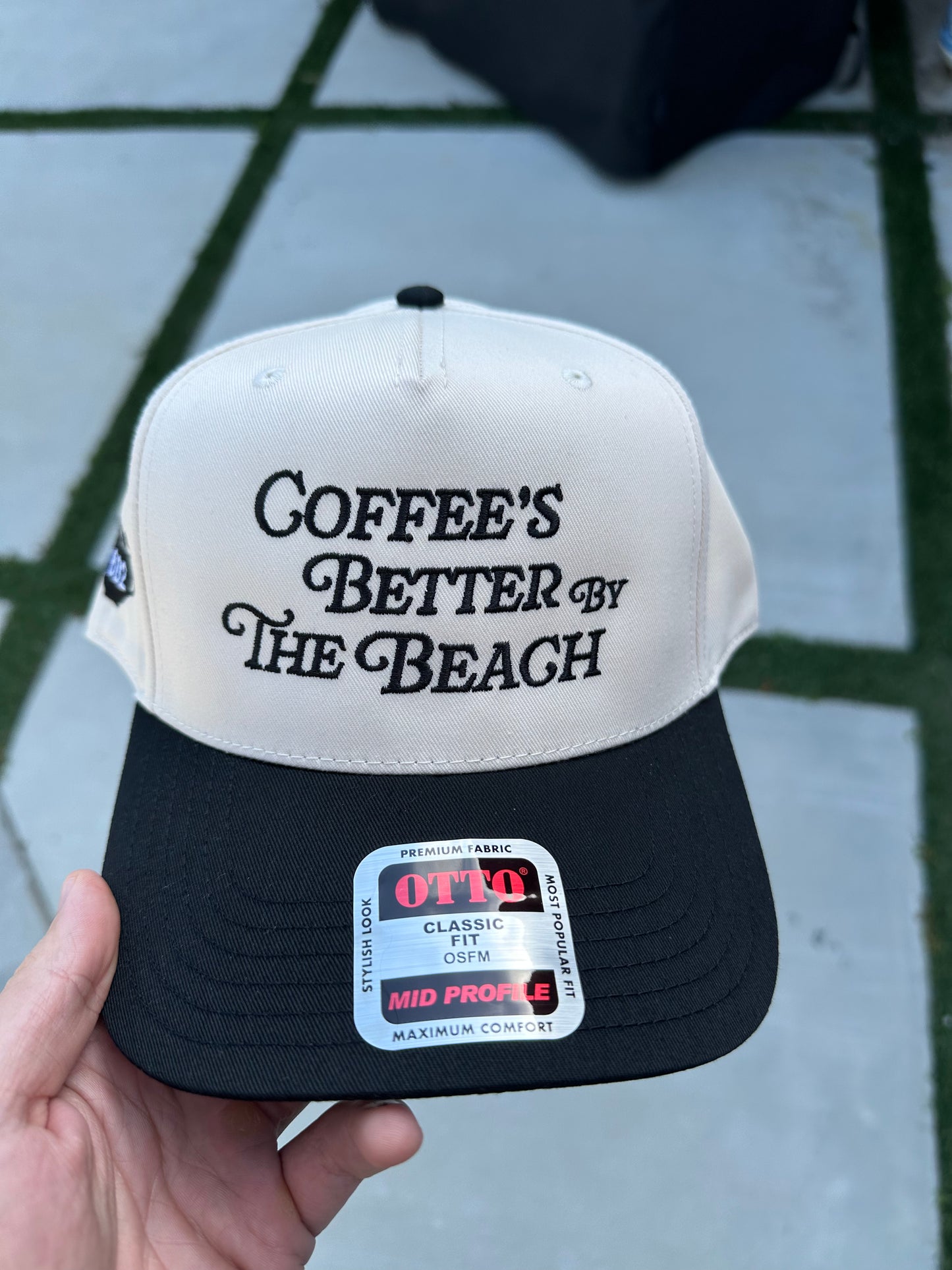 "Coffees Better By The Beach" Hats